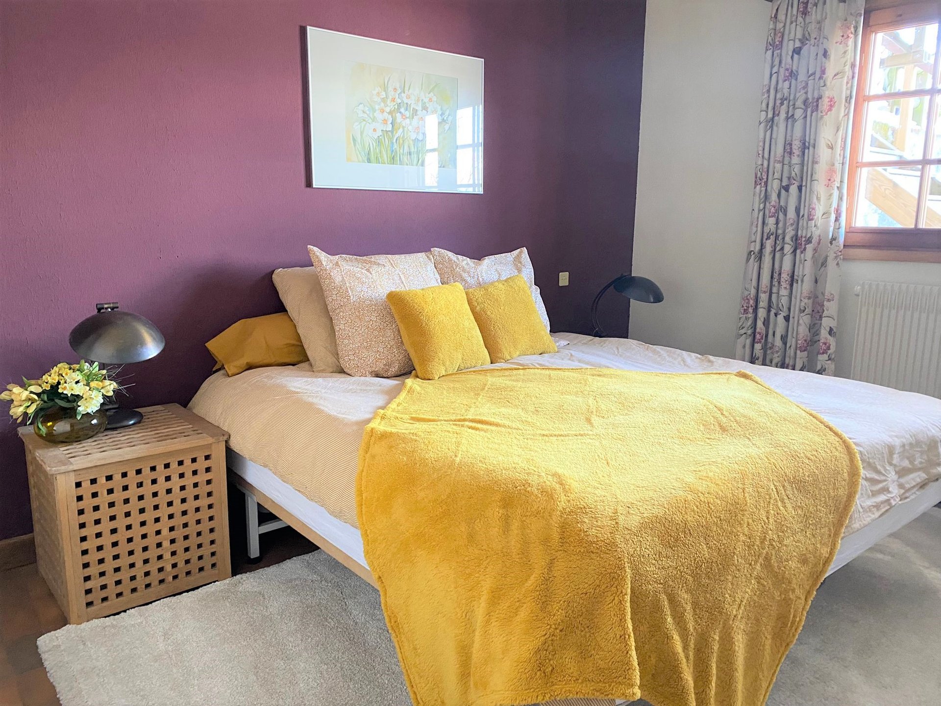 The master bedroom