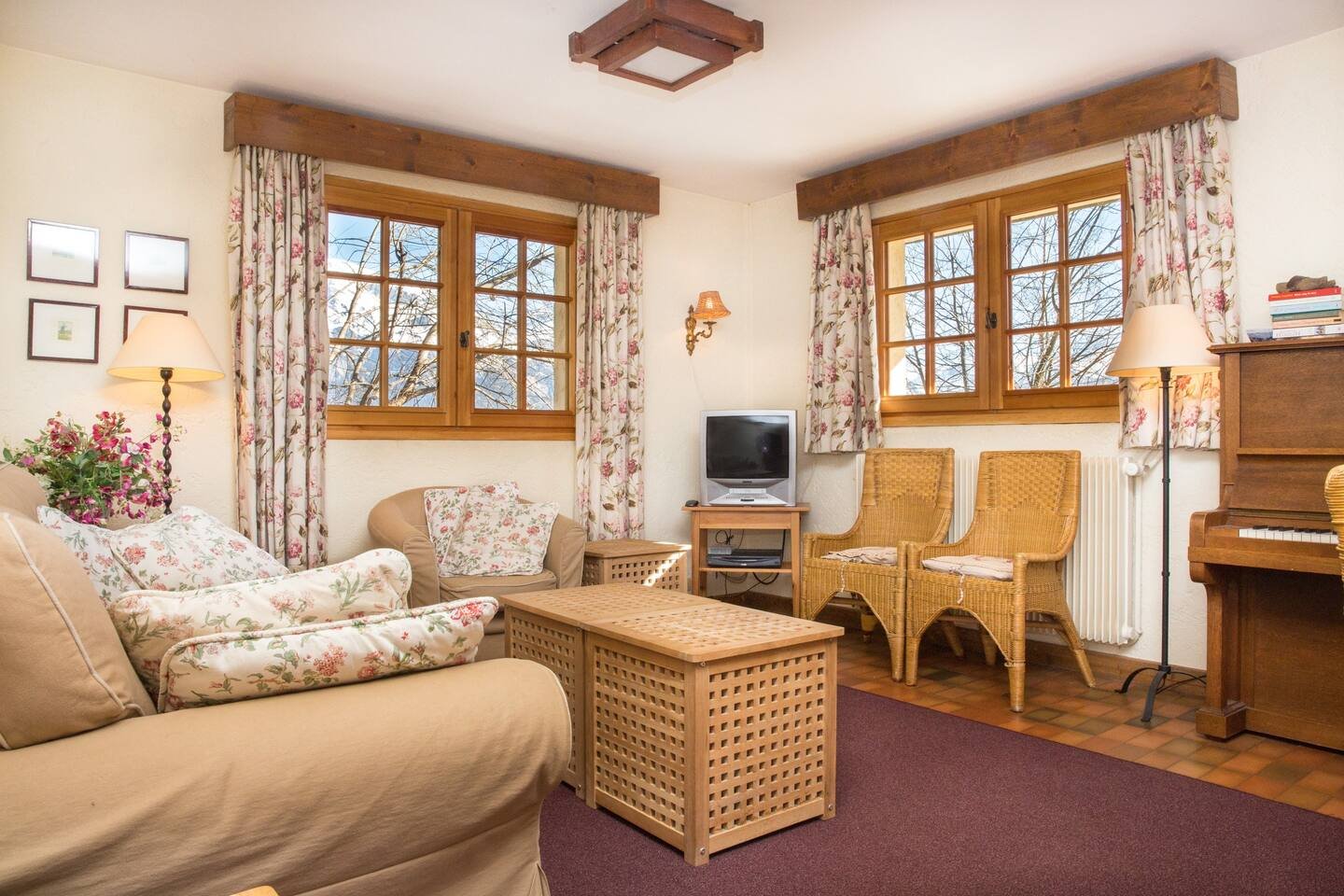 The living room